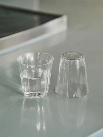 Silhouette water glass 30 cl 4-pack - Clear - Serax