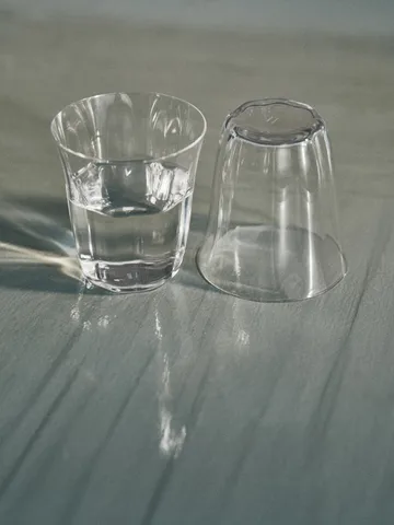 Silhouette water glass 30 cl 4-pack - Clear - Serax