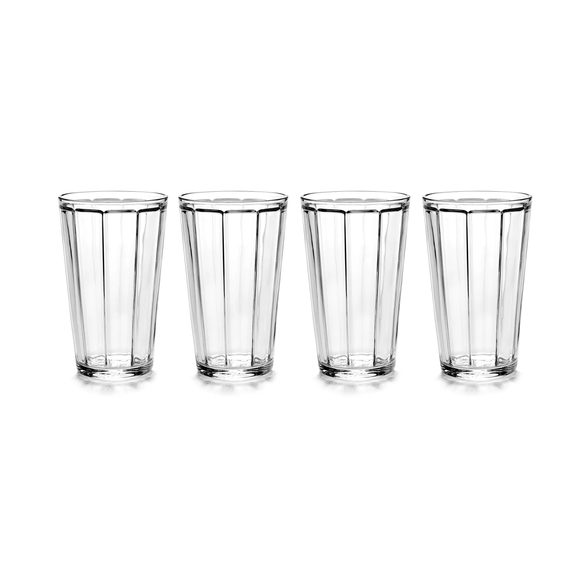 Surface longdrink glass 45 cl 4-pack clear,  Serax