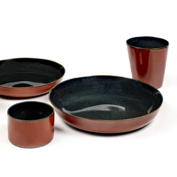 Terres de Rêves cup M - rust-dark blue - Serax