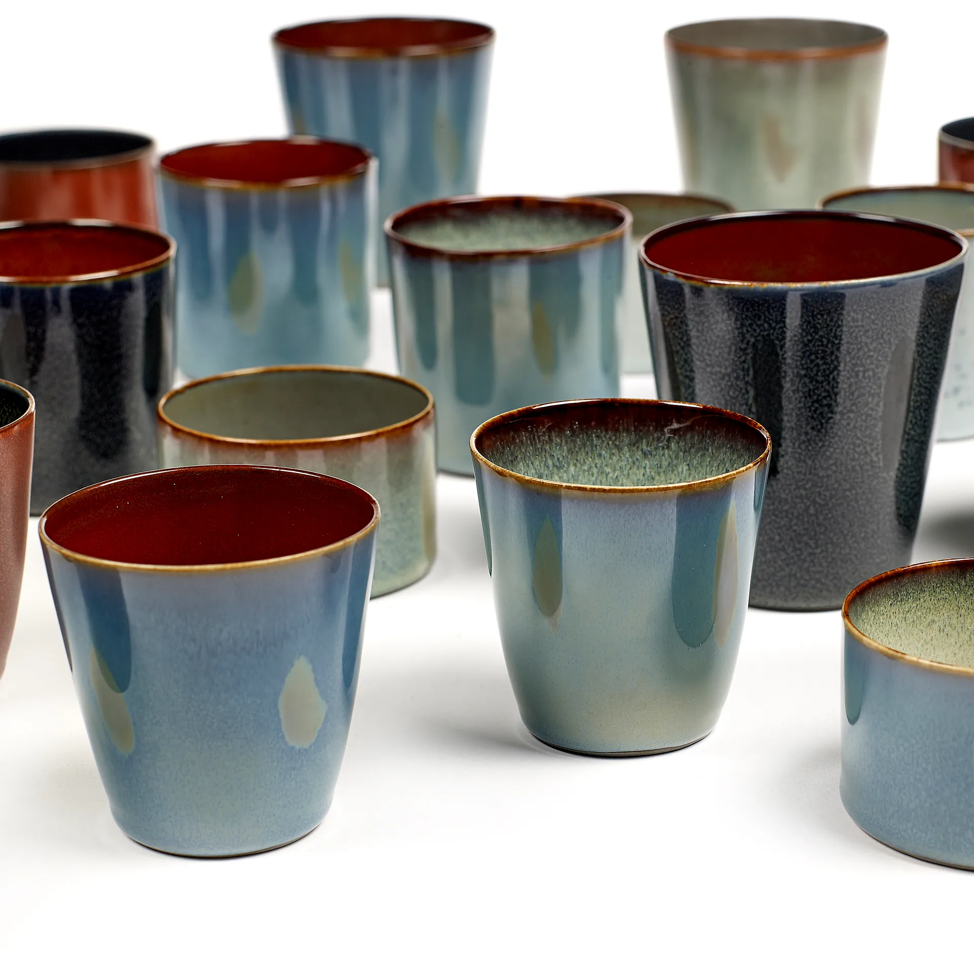 Terres de Rêves cup S, smokey blue-misty grey Serax