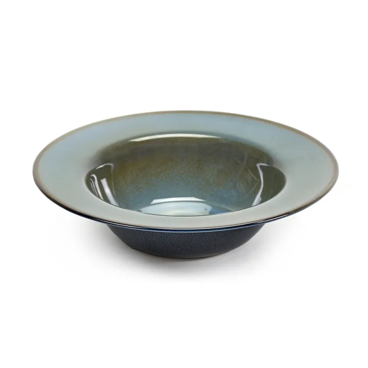 Terres de Rêves deep plate 21.3 cm - Blue grey-dark blue - Serax