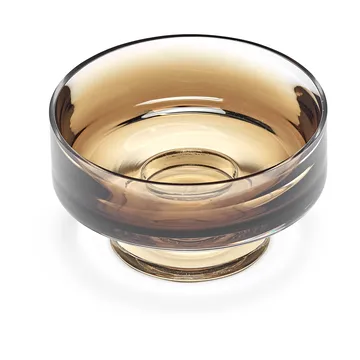 Zuma low footed bowl M Ø13.6 cm - Amber - Serax