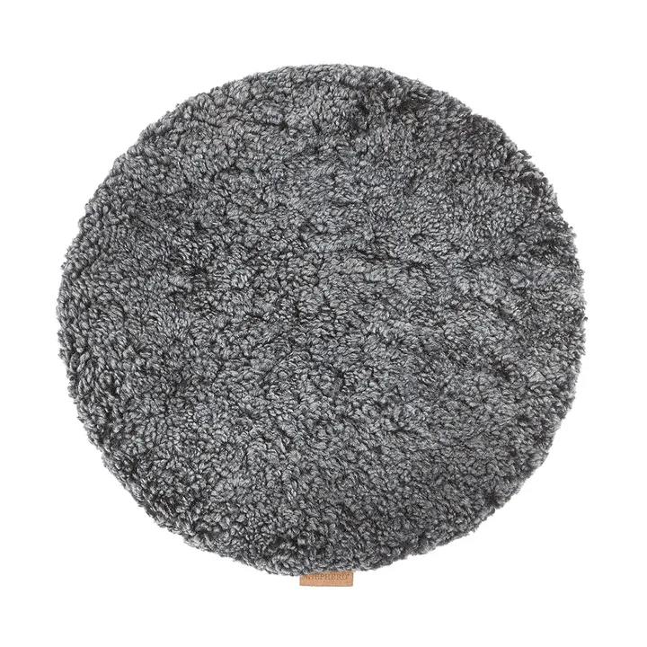 Ida chair cushion - Black graphite (grey) - Shepherd of Sweden