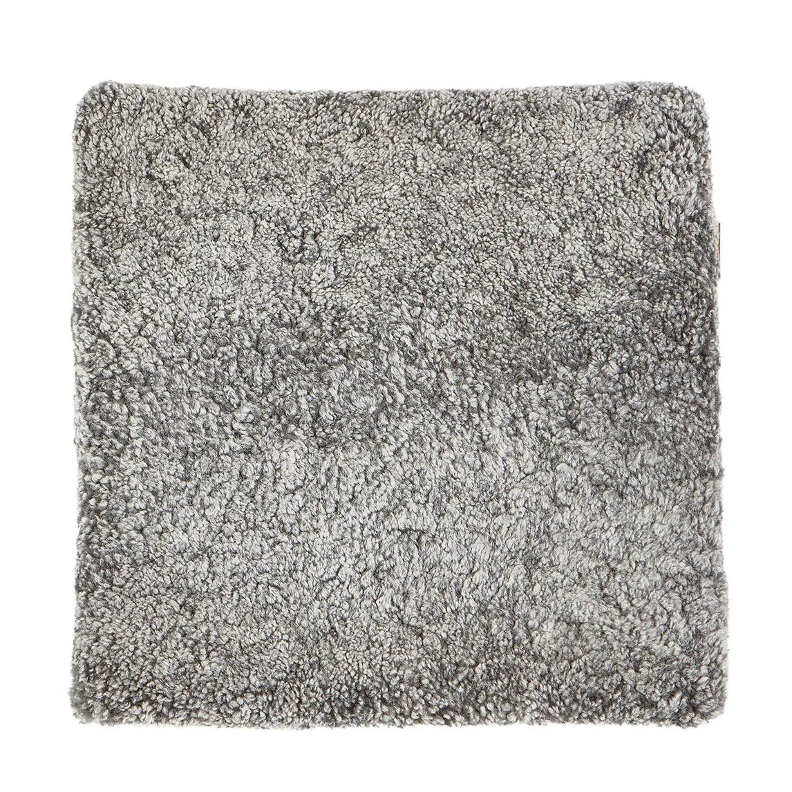Shepherd chairs cushion Jill quilted 40 x 40 cm, grey graphite Shepherd of Sweden