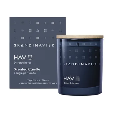 Hav scented candle with lid - 65 g - Skandinavisk