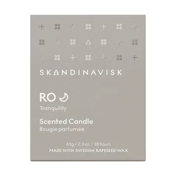 Ro scented candle with lid - 65 g - Skandinavisk