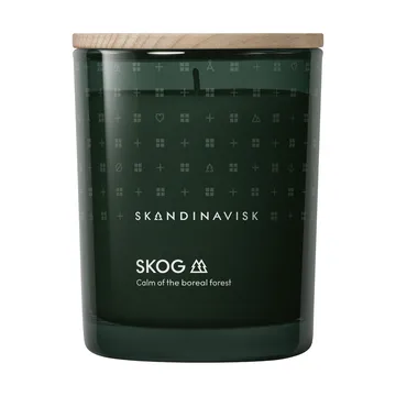 Skog scented candle with lid - 200 g - Skandinavisk