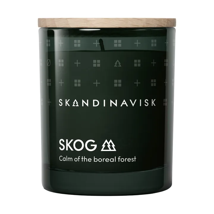 Skog scented candle with lid - 65 g - Skandinavisk