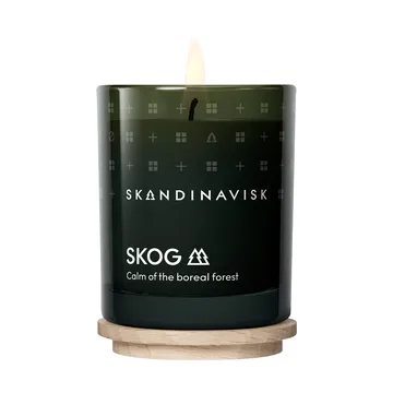 Skog scented candle with lid - 65 g - Skandinavisk