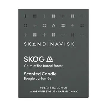 Skog scented candle with lid - 65 g - Skandinavisk