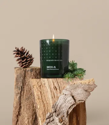 Skog scented candle with lid - 65 g - Skandinavisk