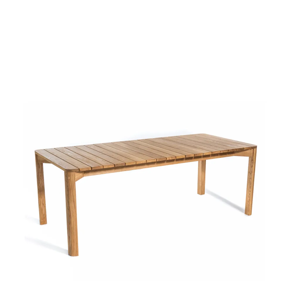 Korsö table 200x90 cm, Teak Skargaarden