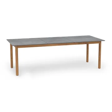 Koster dining table 230x95x74 cm composite table top and teak - Skargaarden