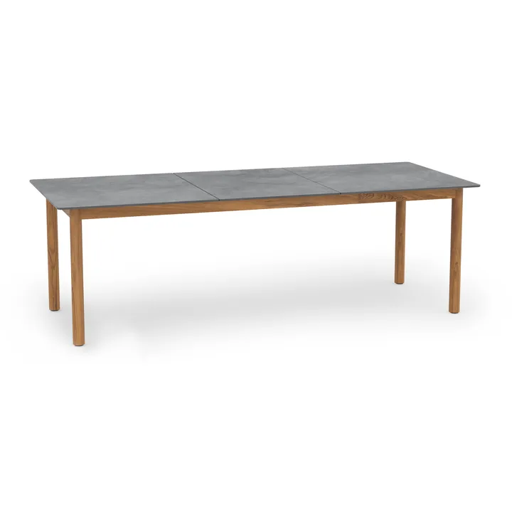 Koster dining table 230x95x74 cm composite table top and teak - Skargaarden