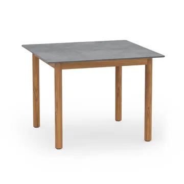 Koster dining table 98x95x74 cm composite table top and teak - Skargaarden