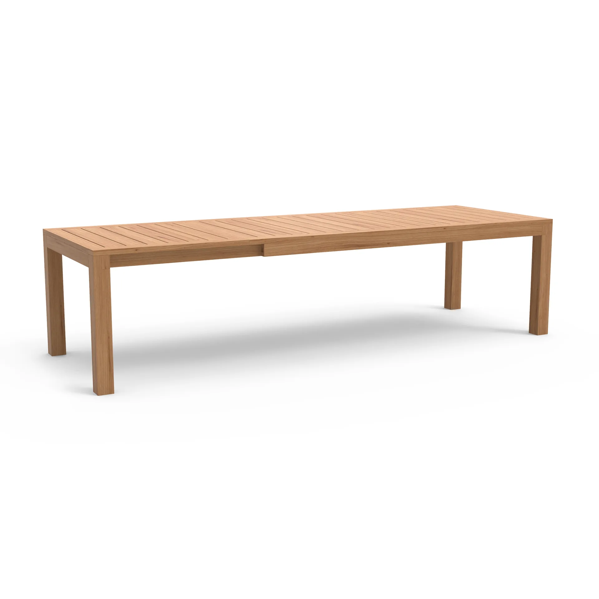 Laknäs extendable table 210-295x90 cm, Teak Skargaarden