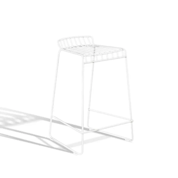 Resö bar chair - White, low - Skargaarden