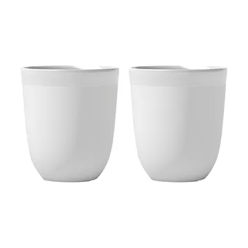 Skaugum Capsule cup 2-pack - White - Skaugum of Norway