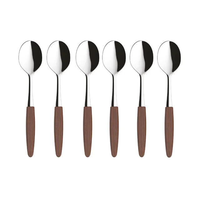 Skaugum dessert spoon 6-pack Forrest Maple - Skaugum of Norway