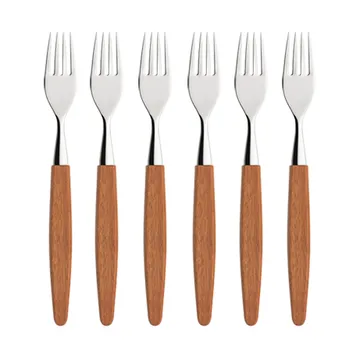 Skaugum fork 6-pack Ecco Teak - Skaugum of Norway