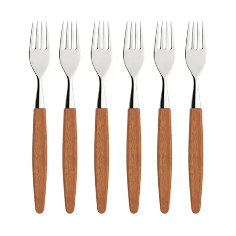 Skaugum fork 6-pack Ecco Teak - Skaugum of Norway
