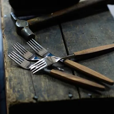 Skaugum fork 6-pack Ecco Teak,  Skaugum of Norway