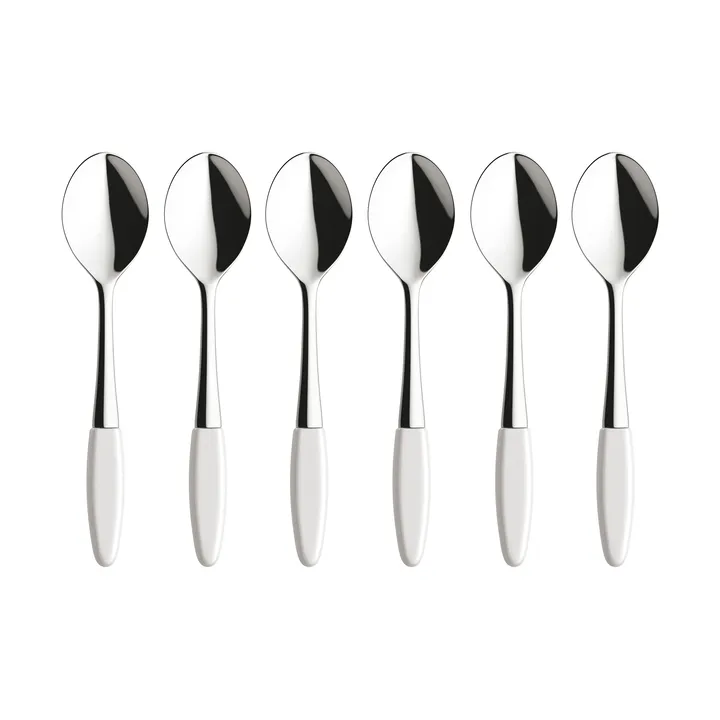 Skaugum teaspoon 6-pack Pure White - Skaugum of Norway