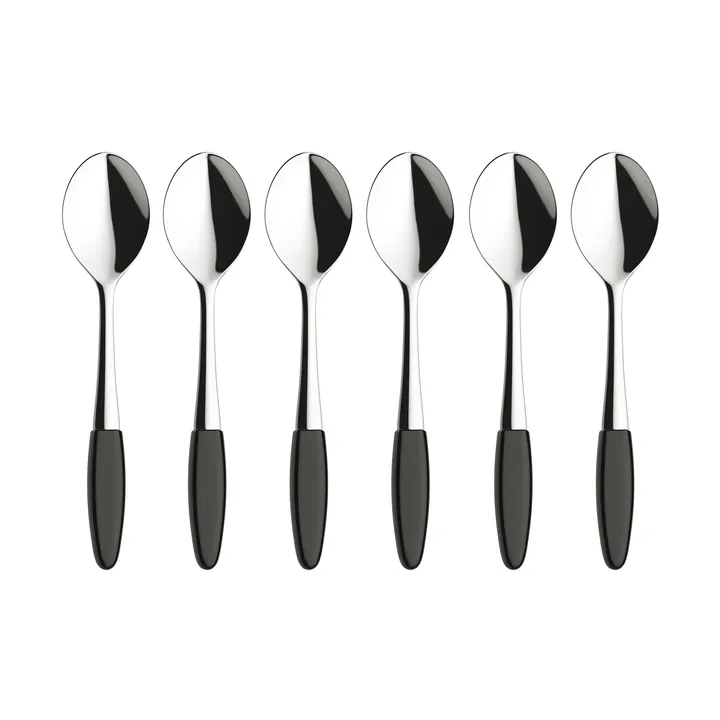 Skaugum teaspoon 6-pack Urban Black - Skaugum of Norway
