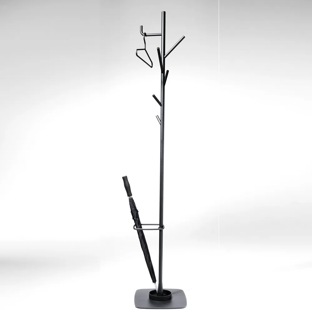 Alfred hanger with umbrella holder, White SMD Design