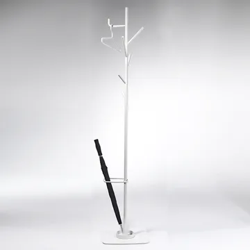 Alfred hanger with umbrella holder - White - SMD Design