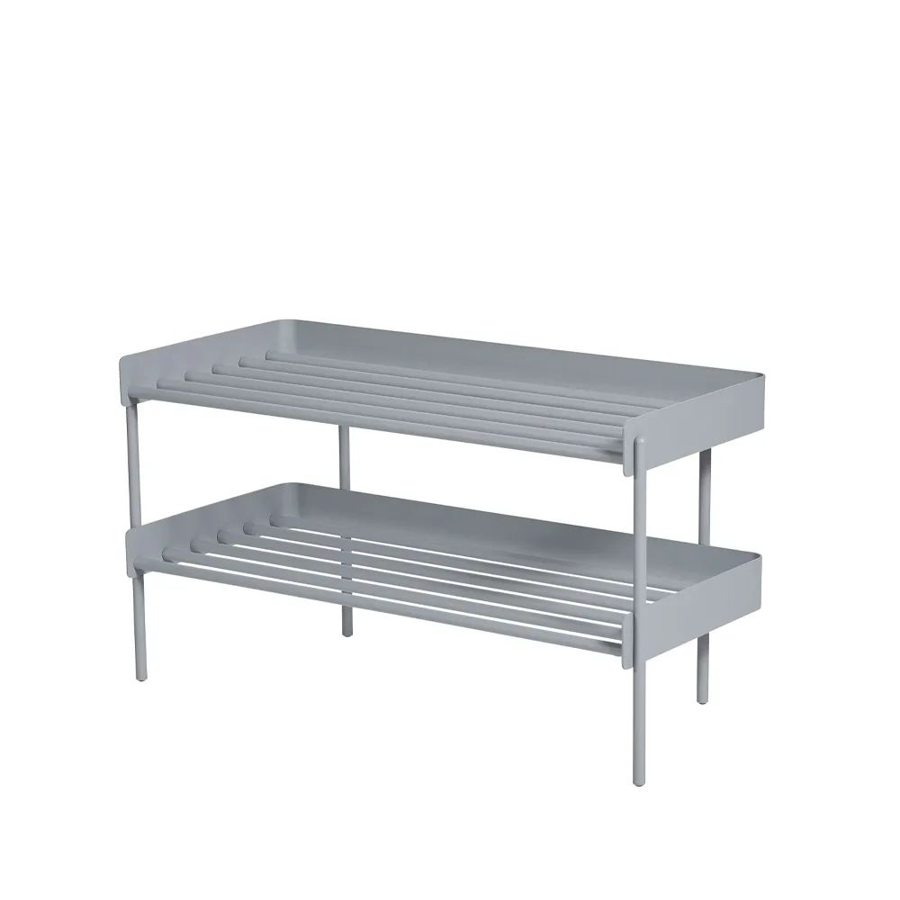 Alfred shoe shelf, Light grey, extension SMD Design
