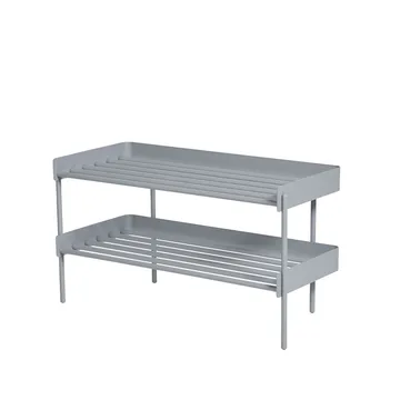 Alfred shoe shelf - Light grey - SMD Design