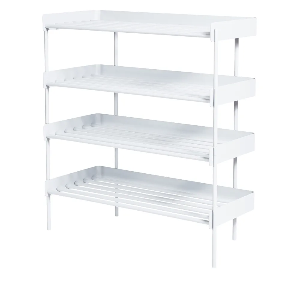 Alfred shoe shelf, White, extension SMD Design