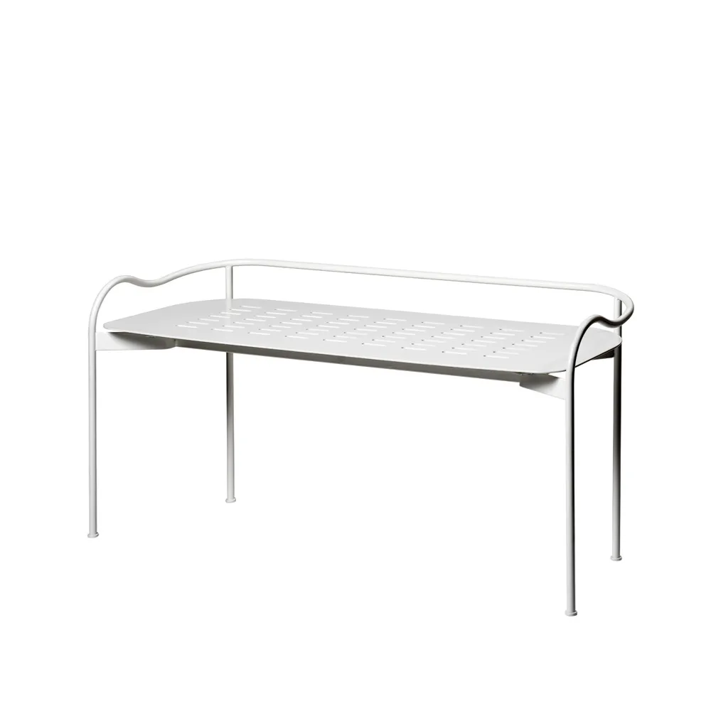 Bubble Outdoor bench, White SMD Design