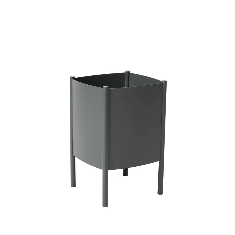 Convex Pot pot, Grey, small Ø23 cm SMD Design