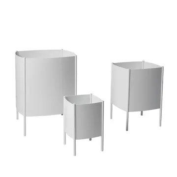 Convex Pot pot - White, medium Ø34 cm - SMD Design