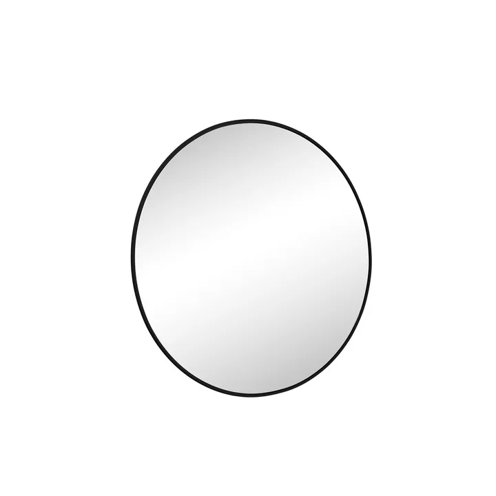 Haga Basic Round mirror - Black - SMD Design