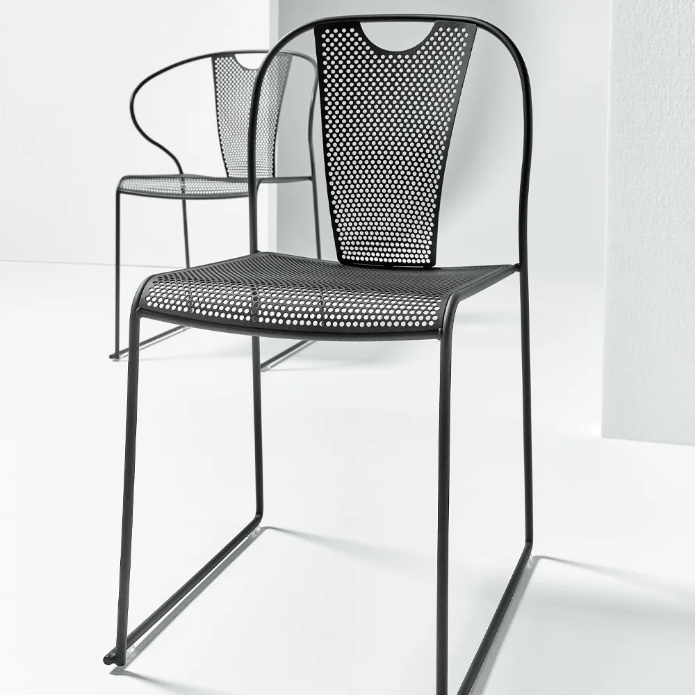 Piazza chair, Anthracite SMD Design