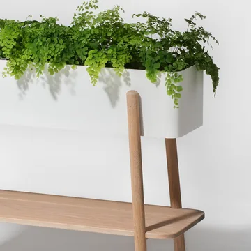 Prunella Flower stand - White/aluminium - SMD Design
