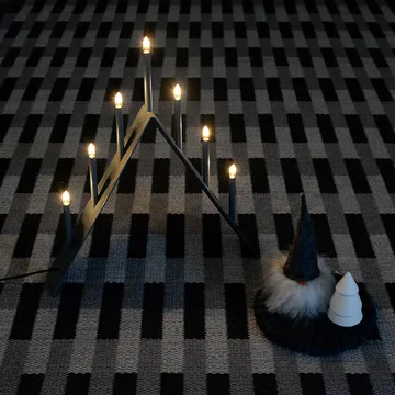 Spica 7 Advent candle holder - Dark grey, led - SMD Design