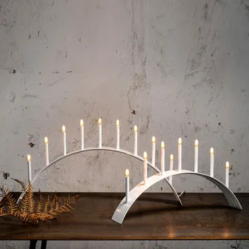 Spica Bow 9 Advent candle holder - White - SMD Design