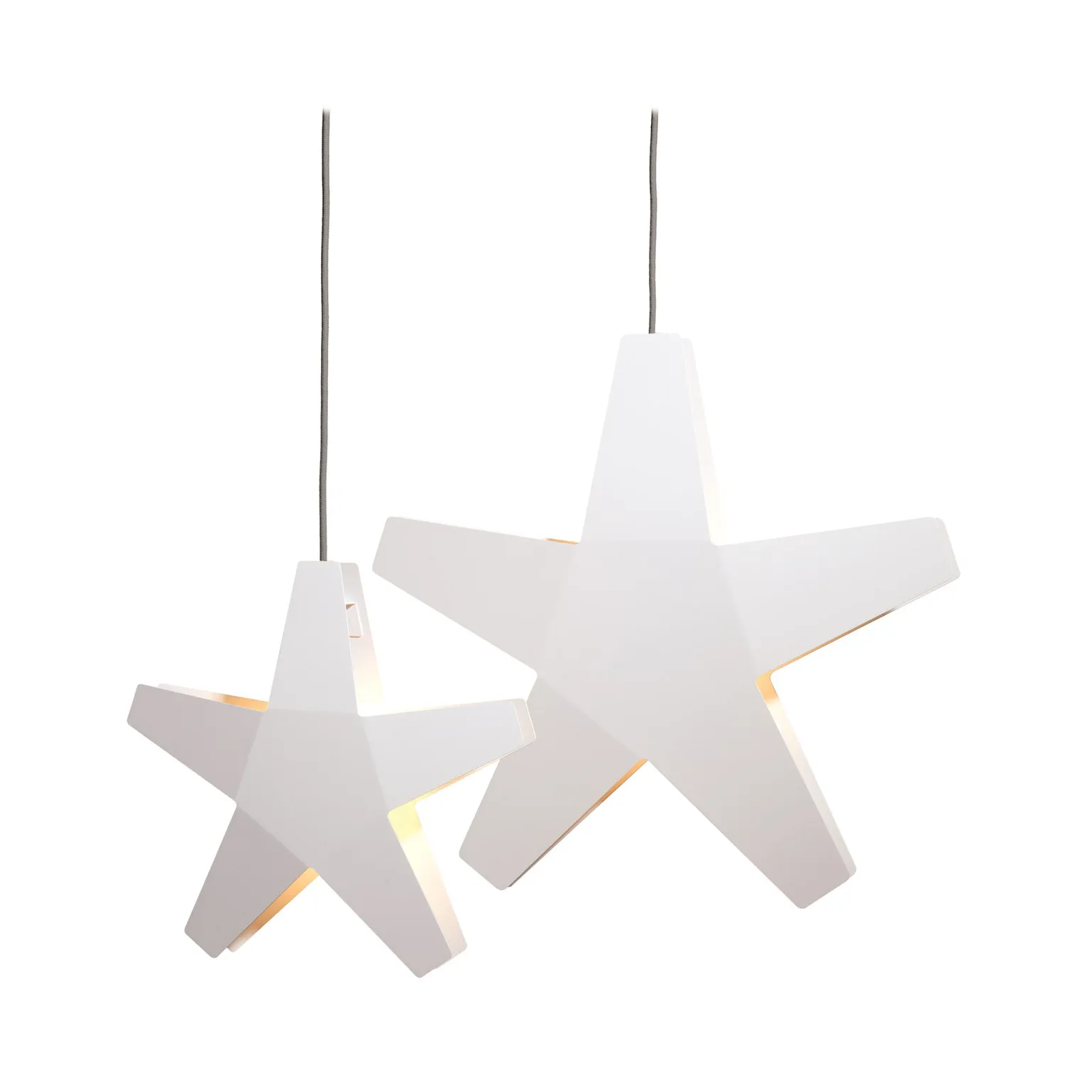 Stella 5 advent candle holder 41 cm, Black SMD Design