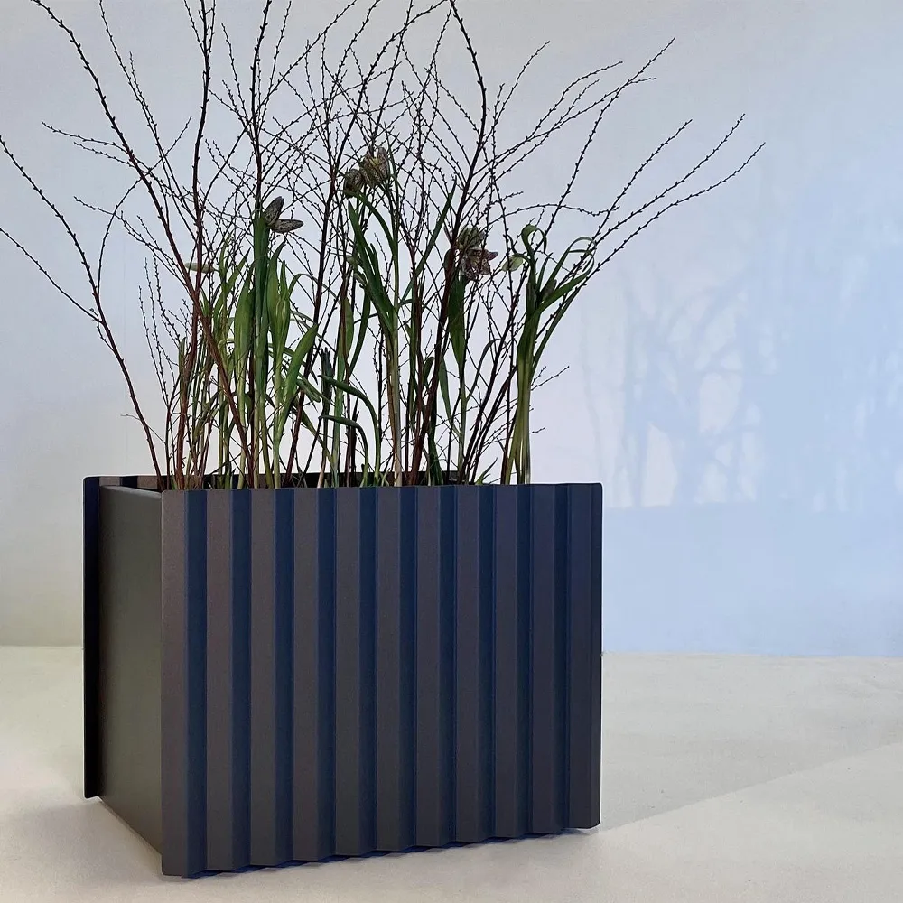 Vida plant box, Dark grey, 400 SMD Design