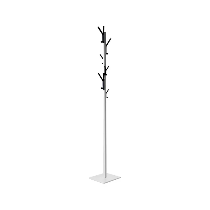 Y-hook floor hanger - White, 6 grey hooks, mixes size - SMD Design