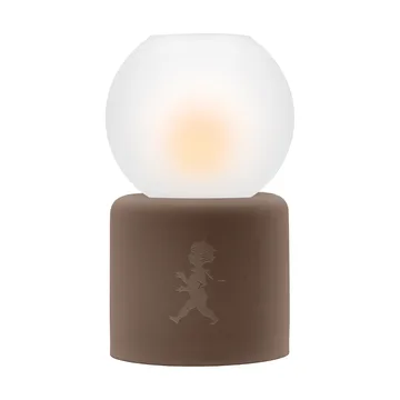 Globe tealight holder Ø9.5x17 cm - Brown - Solstickan Design