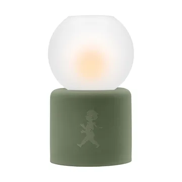 Globe tealight holder Ø9.5x17 cm - Green - Solstickan Design