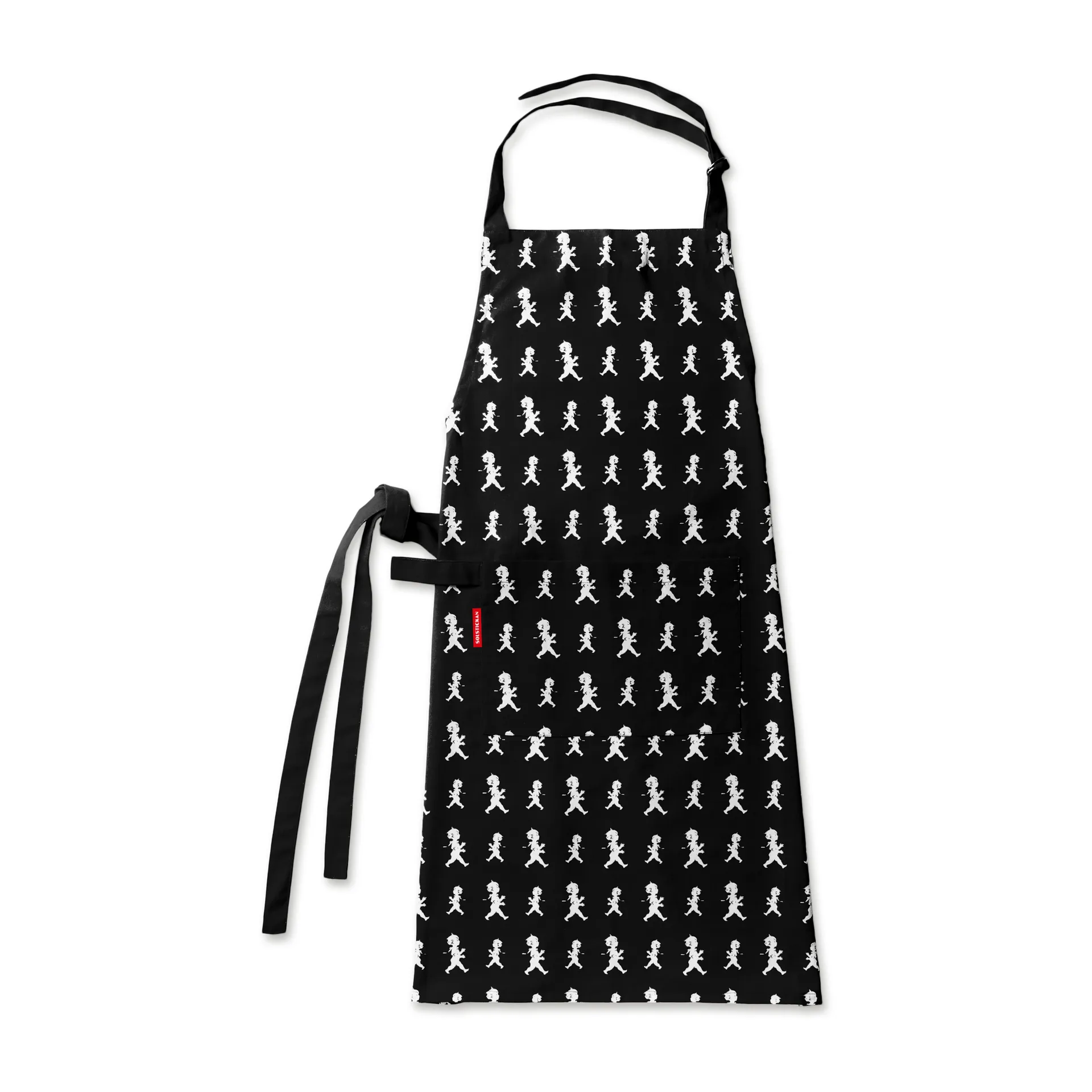 Solstickan apron adult, Black Solstickan Design