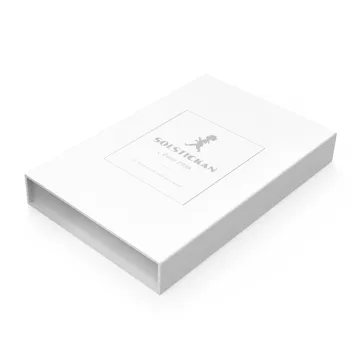 Solstickan fire blanket 16x2.7x25 cm - White - tall - smooth - Solstickan Design