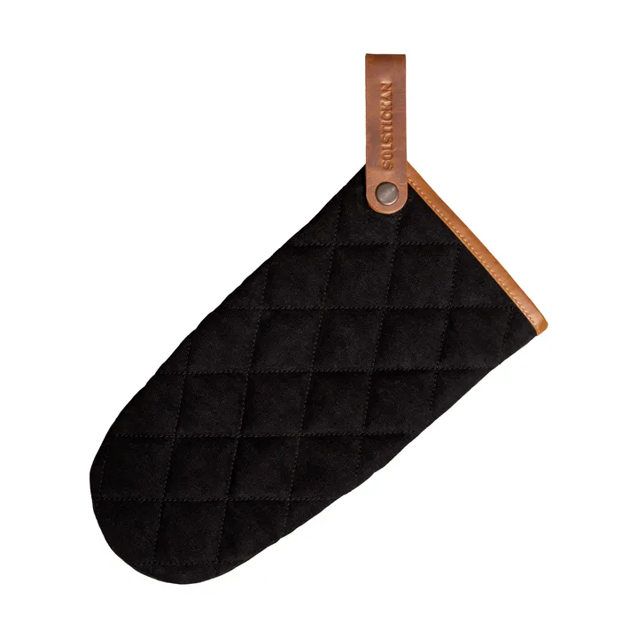 Solstickan oven glove canvas - Black - Solstickan Design